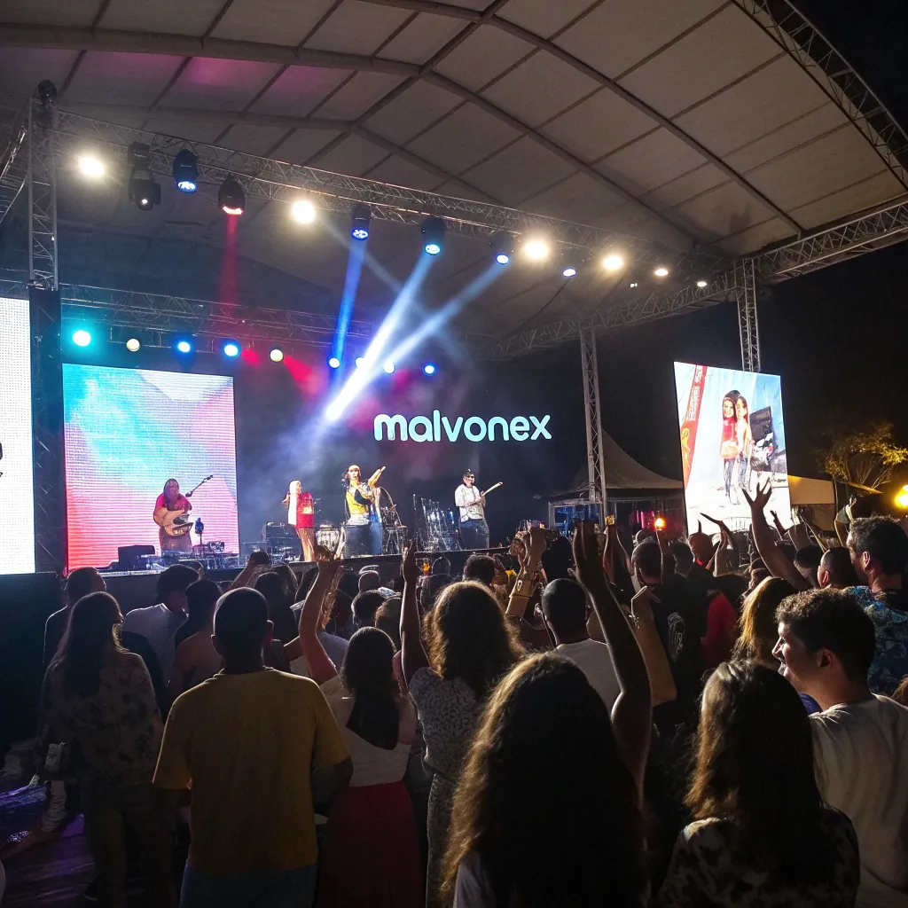 A successful concert organized by MALVIONEX